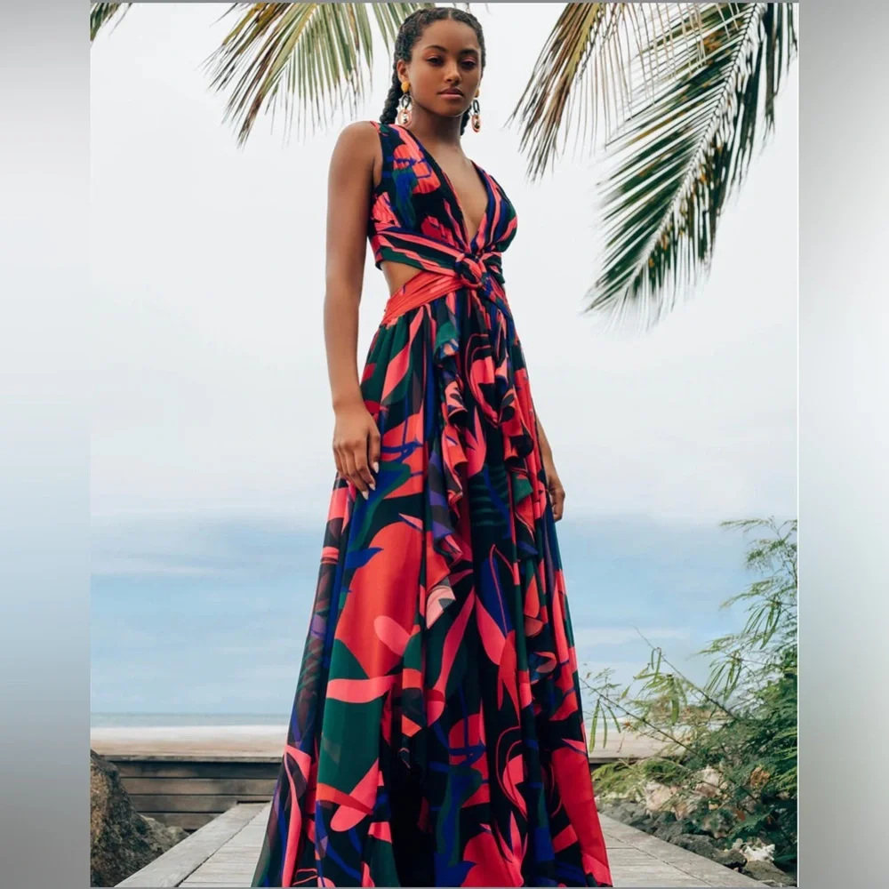 PATBO Rio Cut-Out Maxi Dress - Picture 5 of 8